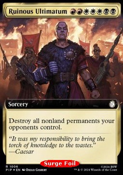 Ruinous Ultimatum