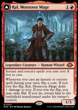 Ral, Monsoon Mage // Ral, Leyline Prodigy
