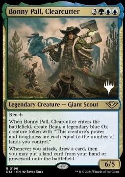Bonny Pall, Clearcutter