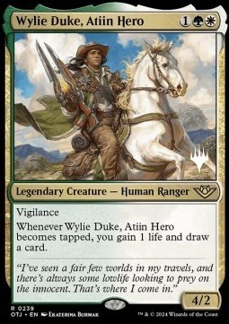 Wylie Duke, Atiin Hero