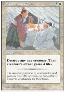 Misfortune's Gain