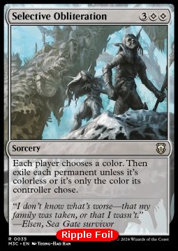 Selective Obliteration