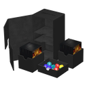 Ultimate Guard Twin Flip`n`Tray 200+ XenoSkin Monocolor Negro