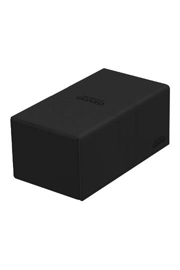 Ultimate Guard Twin Flip`n`Tray 200+ XenoSkin Monocolor Negro