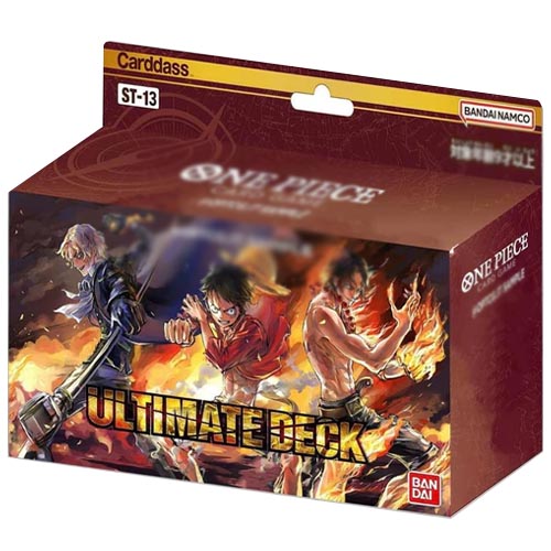 ONE PIECE CARD GAME - THE THREE BROTHERS ST-13 ULTRA STARER DECK DISPLAY (6 DECKS) - EN