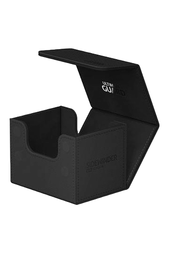 Ultimate Guard Sidewinder 100+ XenoSkin Monocolor Negro