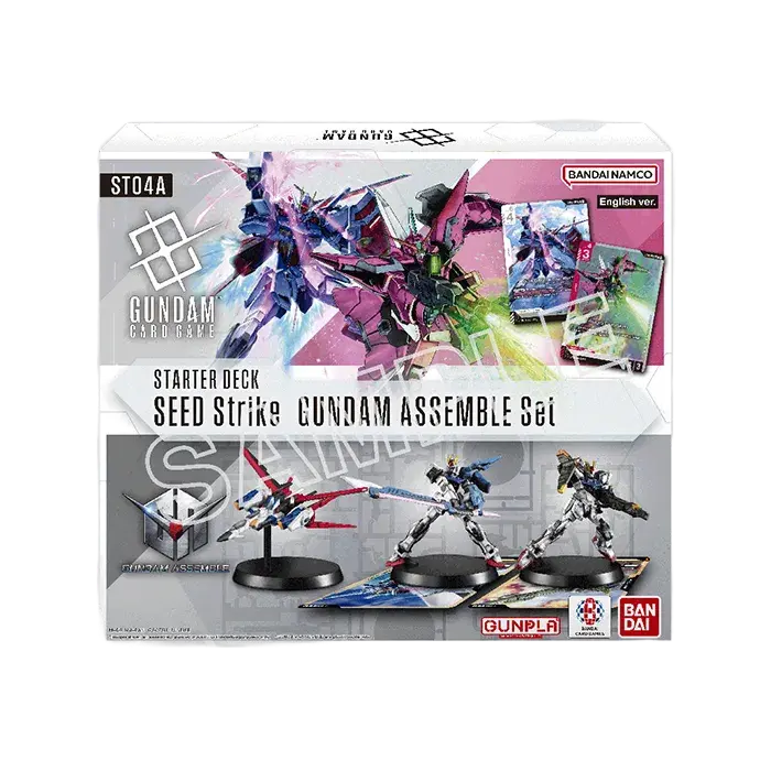 Gundam TCG – Starter Set ST04A (con miniaturas Gunpla)