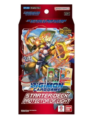 Digimon Card Game - Starter Deck Display ST20 Protector Of Light