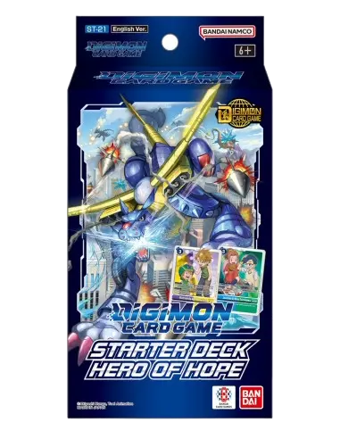 Digimon Card Game - Starter Deck Display ST21 Hero Of Hope
