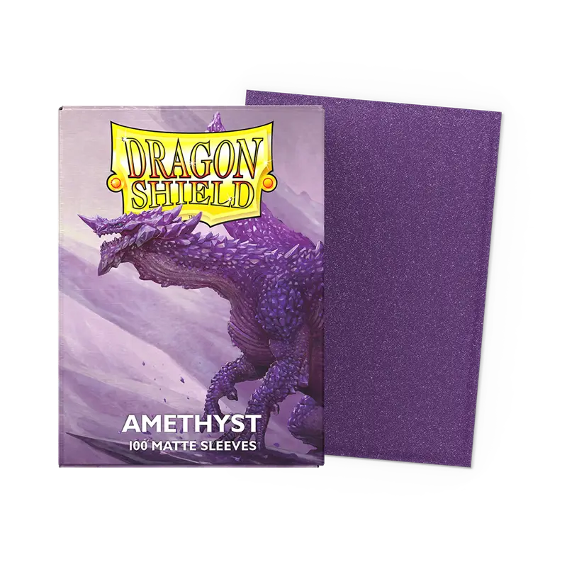 Dragon Shield Standard Matte Sleeves - Amethyst (100 Sleeves)