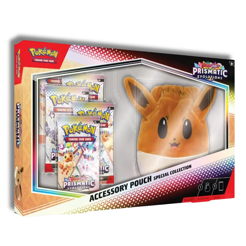 PKM - Scarlet & Violet - Prismatic Evolutions Accessory Pouch Special Collection