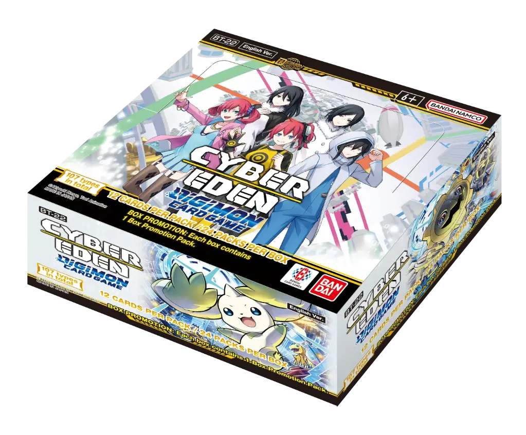 Digimon Card Game - Cyber Eden BT22 Booster Display (24 Packs)