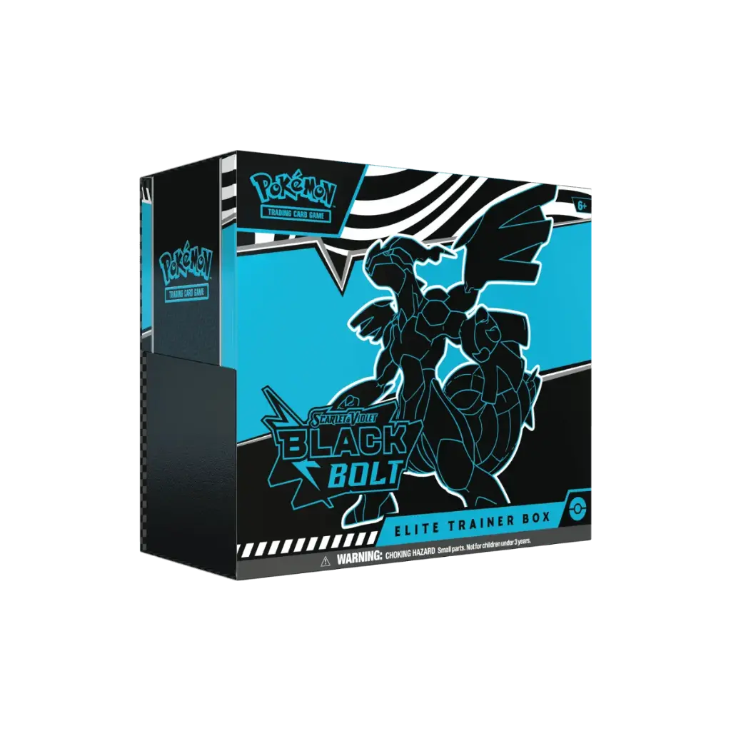 PKM - Scarlet & Violet 10.5 - Black Bolt - Elite Trainer Box Zekrom