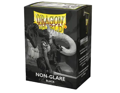 Dragon Shield Sleeves - Matte NonGlare Standard size - Black V2