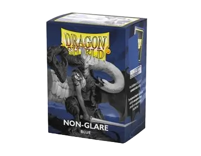 Dragon Shield Matte Non-Glare Sleeves - Blue (100 Sleeves)