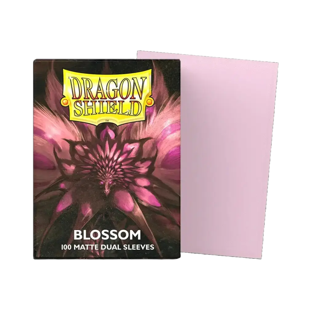 Dragon Shield Sleeves - Standard size - Matte Dual - Blossom (100 Sleeves)
