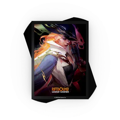 Riftbound: League of Legends TCG - Origins Miss Fortune Art Sleeves (100 Sleeves)