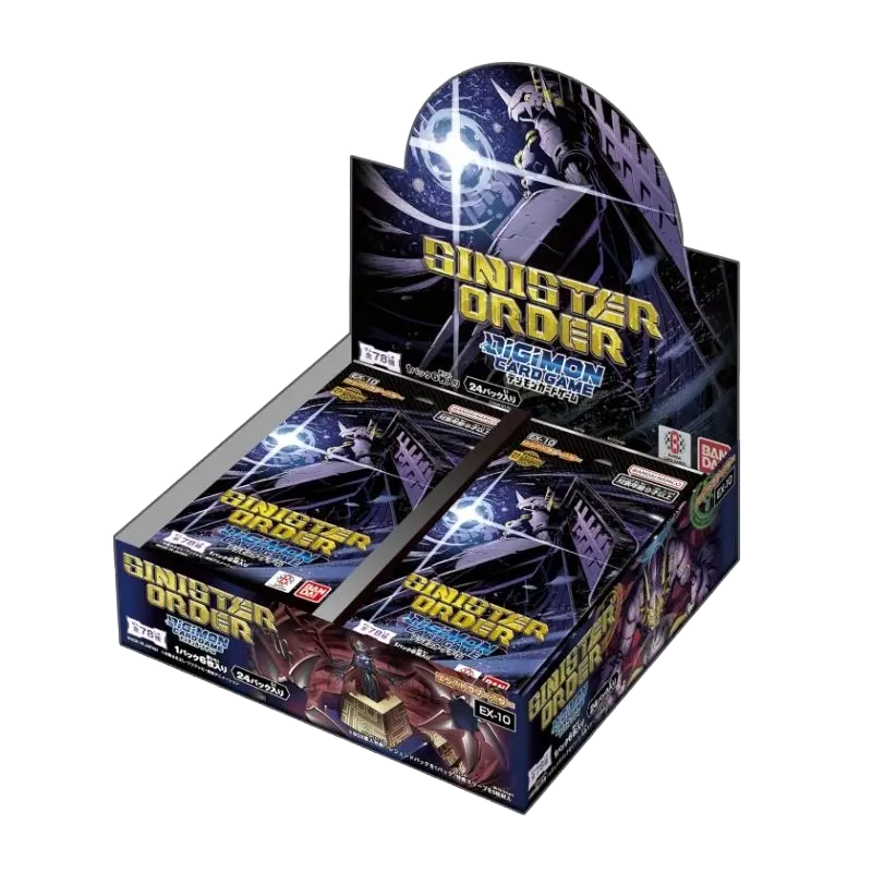 Digimon Card Game - Sinister Order EX10 Extra Booster Display (24 Packs)