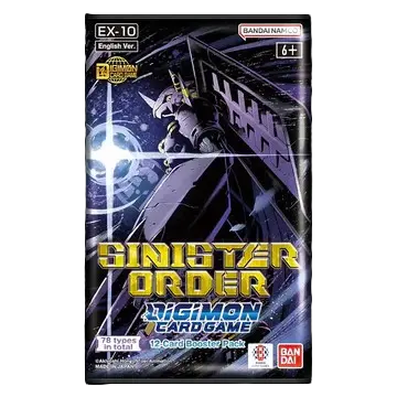 Digimon Card Game - Sinister Order EX10 Extra Booster 