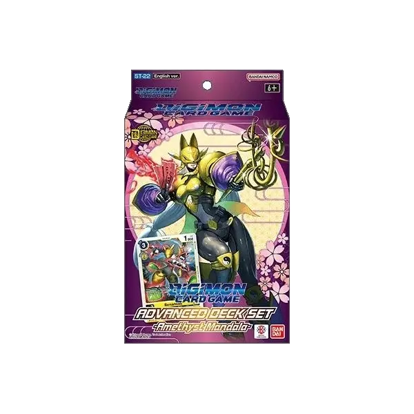 Digimon Card Game - Amethyst Mandala Advanced Deck ST22