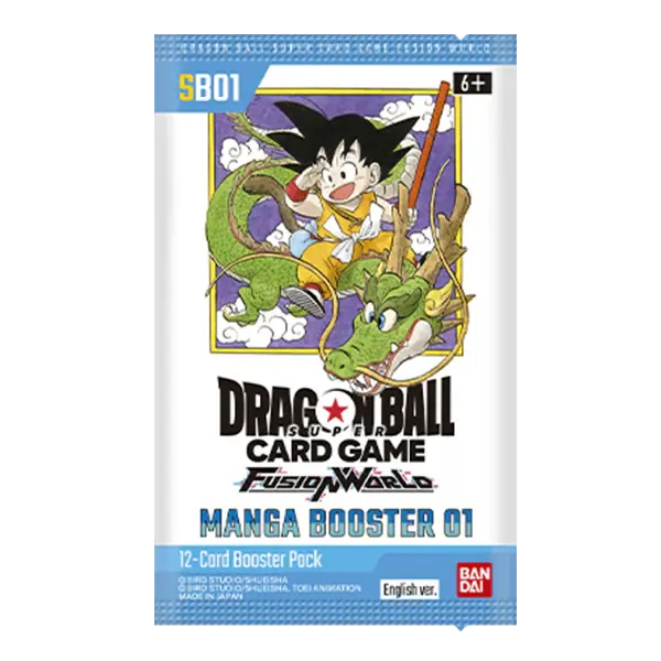 Dragon Ball Super Card Game - FUSION WORLD Manga Booster Pack SB01