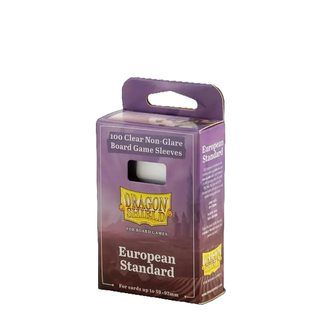 Dragon Shield Board Game Sleeves - European Standard (100 Sleeves)
