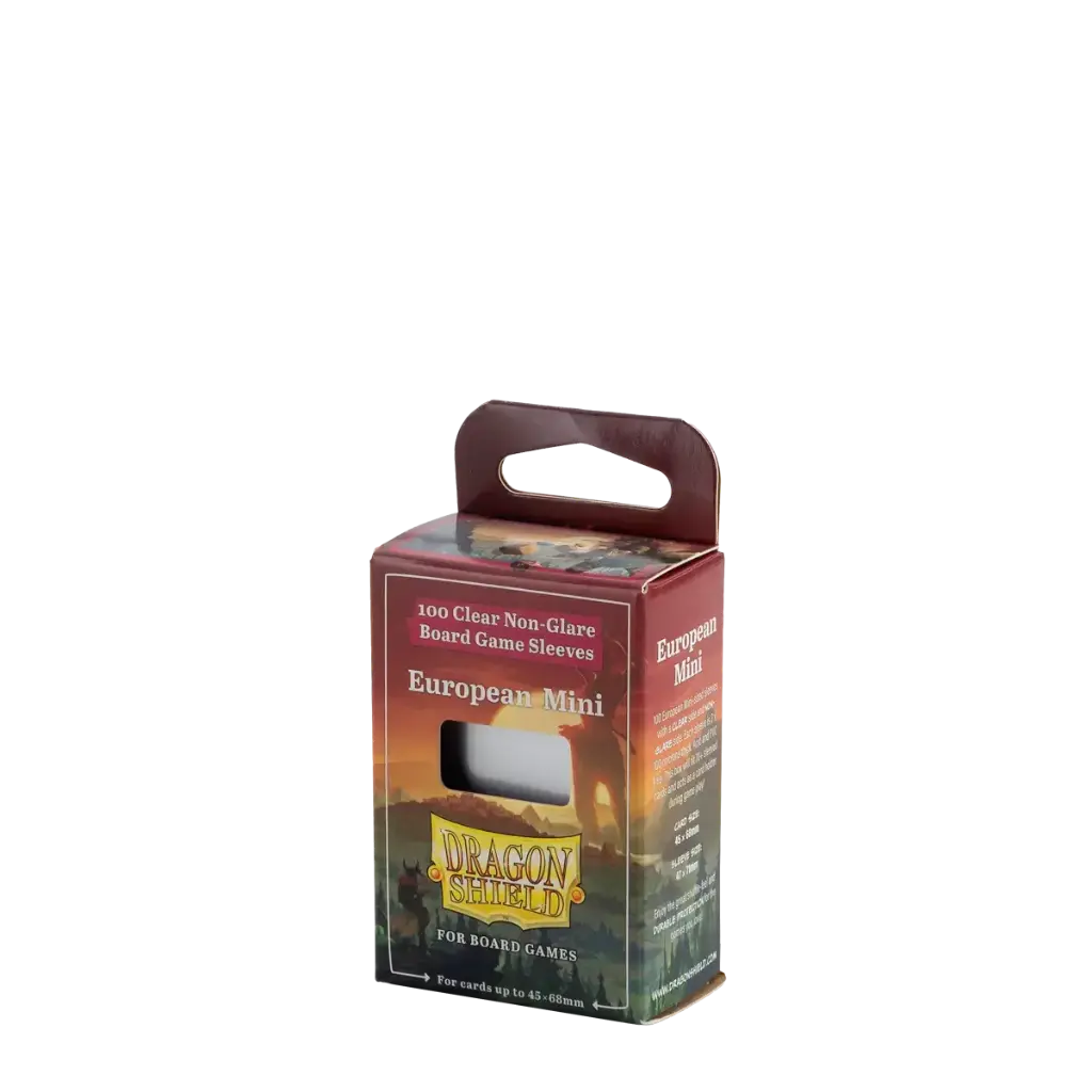 Dragon Shield Board Game Sleeves - European Mini (100 Sleeves)