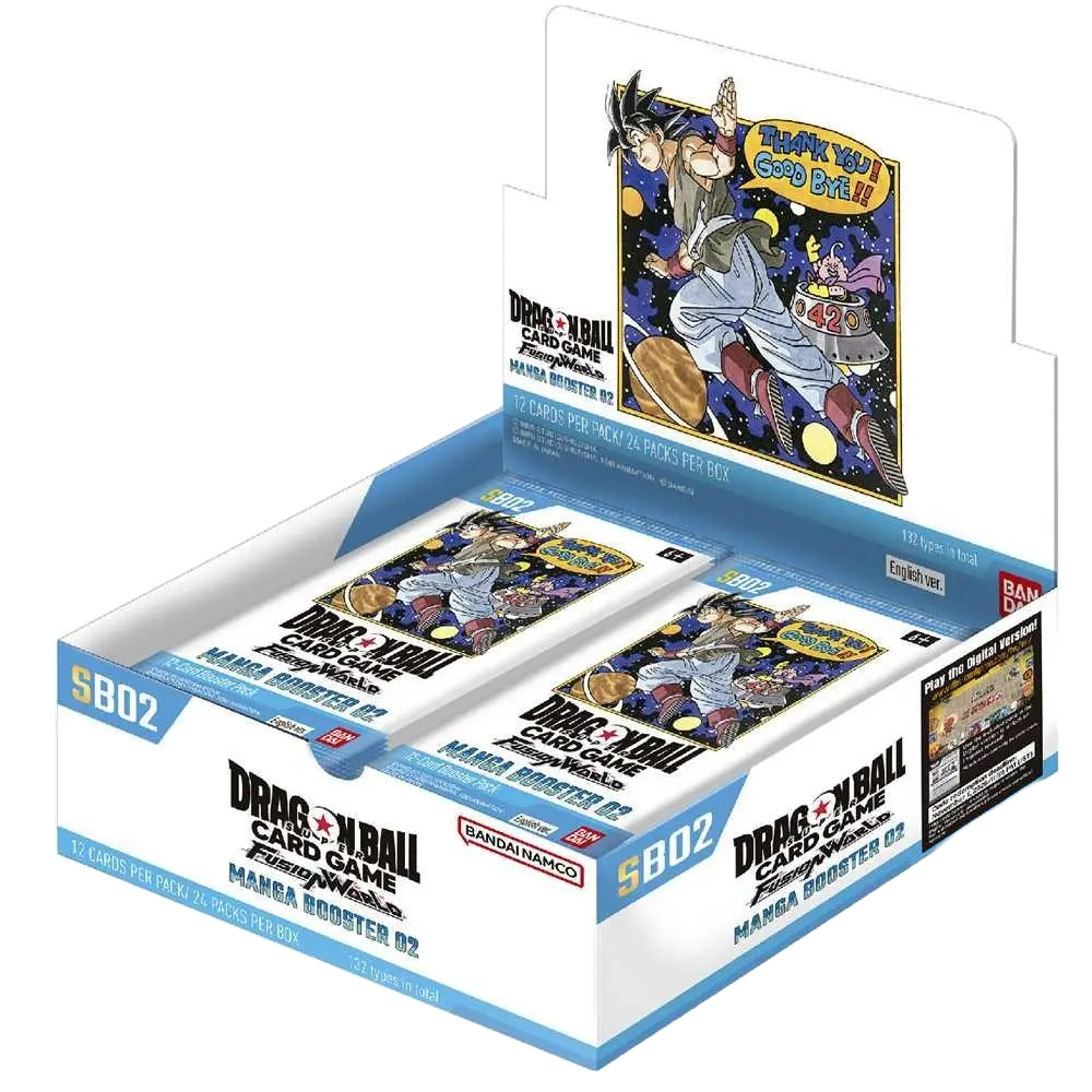 Dragon Ball Super Card Game - FUSION WORLD Manga Booster Display 02 SB-02 (24 Packs)