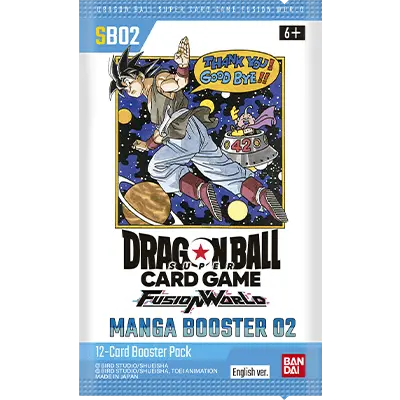 Dragon Ball Super Card Game - FUSION WORLD Manga Booster SB-02 