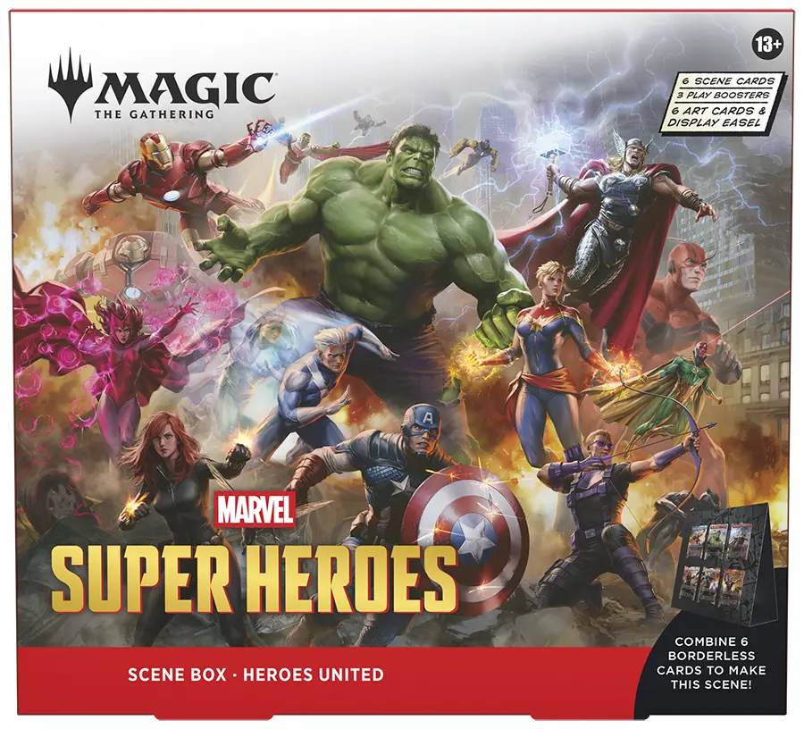 MTG - Marvel Super Heroes Scene Box