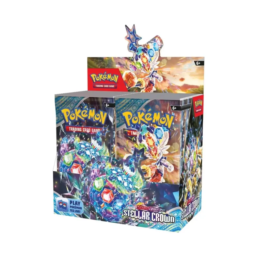 PKM - Scarlet & Violet 4 - Stellar Crown Booster Display (36 Packs)