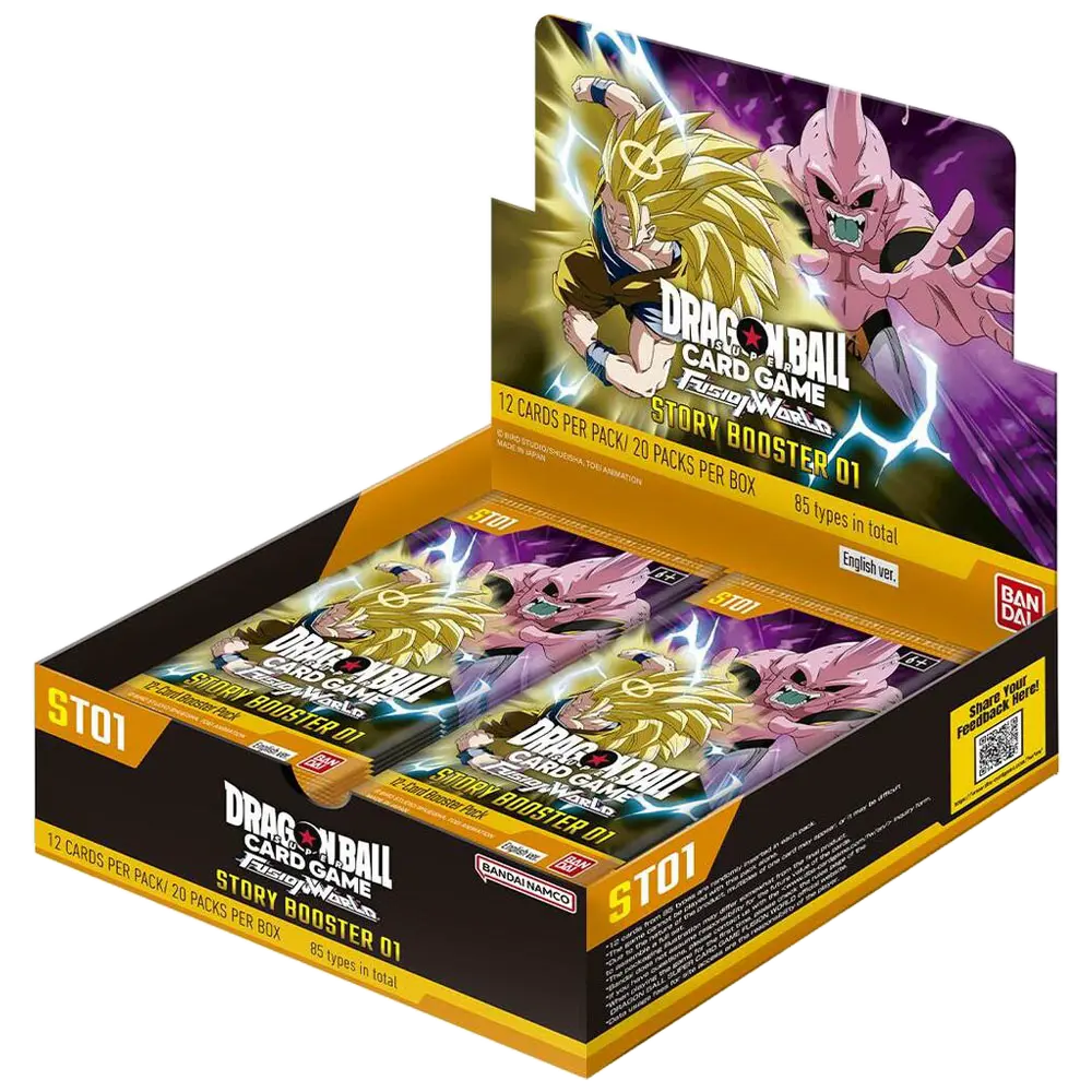 Dragon Ball Super Card Game Fusion World Special / Story Booster Display 01 [ST01] (20 Packs)