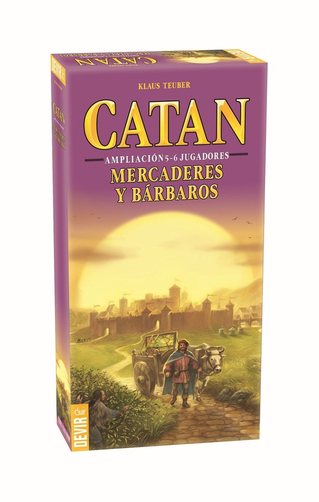 CATAN - MERCADERES Y BARBAROS 5-6 JUGADORES