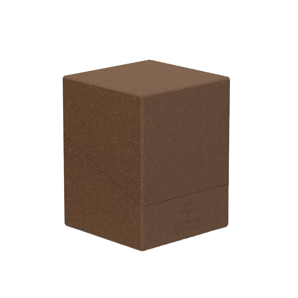 Ultimate Guard Return To Earth Boulder Deck Case 100+ Tamaño Estándar Marrón