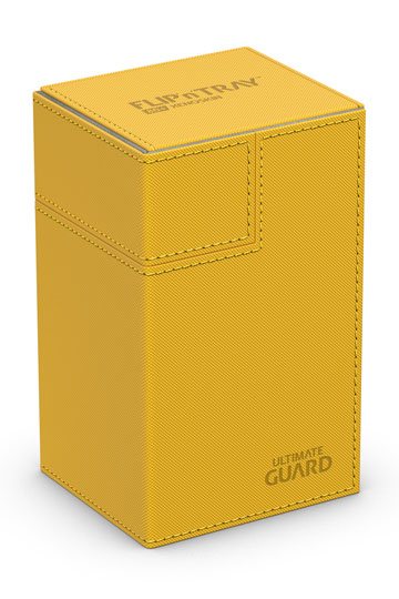 Ultimate Guard Flip´n´Tray Deck Case 80+ Tamaño Estándar XenoSkin Ámbar