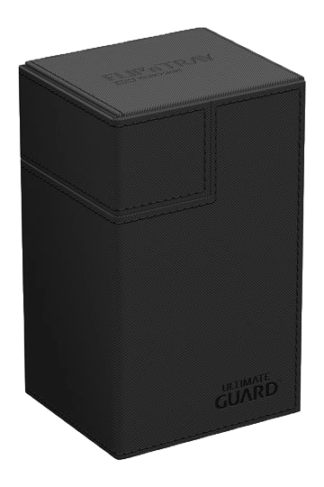 Ultimate Guard Flip`n`Tray 80+ XenoSkin Monocolor Negro