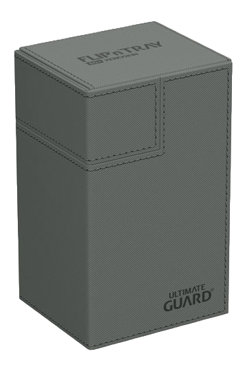 Ultimate Guard Flip`n`Tray 80+ XenoSkin Monocolor Gris