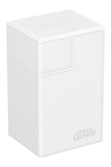 Ultimate Guard Flip`n`Tray 80+ XenoSkin Monocolor Blanco