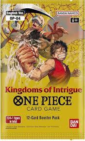 ONE PIECE CARD GAME -KINGDOMS OF INTRIGUE- OP04 BOOSTER - EN