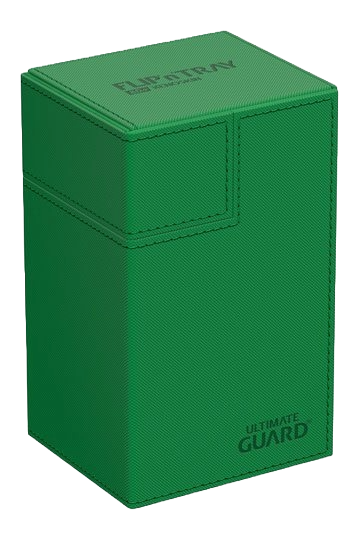 Ultimate Guard Flip`n`Tray 100+ XenoSkin Monocolor Verde