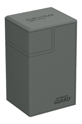 [UGD011233] Ultimate Guard Flip`n`Tray 100+ XenoSkin Monocolor Gris