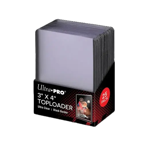 [819] UP - TOPLOADER - 3" X 4" ACTION PACKED 55PT TOPLOADER (25 PIECES)
