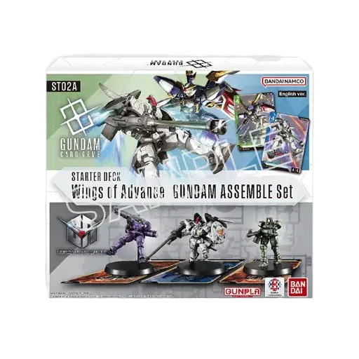 [120685] Gundam TCG – Starter Set ST02A (con miniaturas Gunpla)
