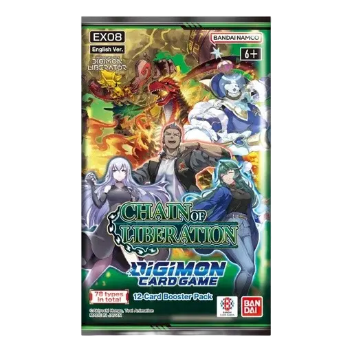 [DGCEX08] Digimon Card Game - Chain Of Liberation EX08 Booster
