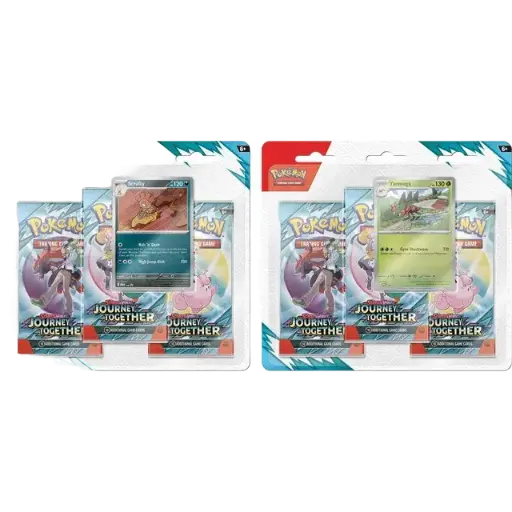 [120187] PKM - Scarlet & Violet 9 - Journey Together 3-Pack Generic Blister