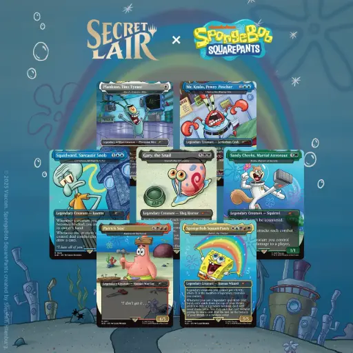 SECRET LAIR X SPONGEBOB SQUAREPANTS: LEGENDS OF BIKINI BOTTOM