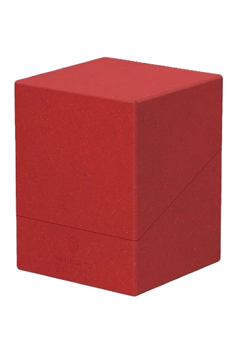 [UGD-011141-001-00] Ultimate Guard Return To Earth Boulder Deck Case 100+ Tamaño Estándar Rojo