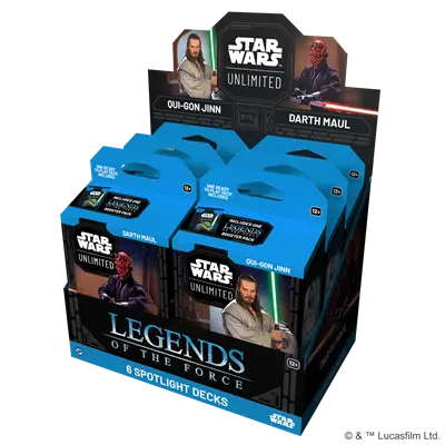 FFG - Star Wars: Unlimited - Legends of the Force Spotlight Deck