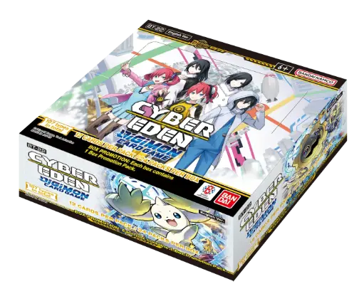 [127130] Digimon Card Game - Cyber Eden BT22 Booster Display (24 Packs)