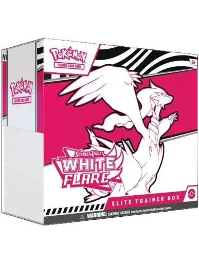 [123725] PKM - Scarlet & Violet 10.5 - White Flare - Elite Trainer Box Reshiram